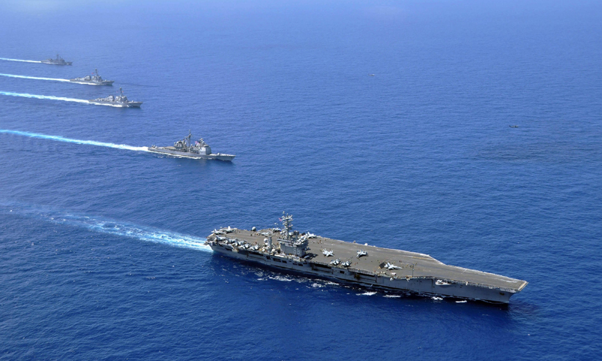 En plena guerra comercial, Japón aumenta su presencia en el Mar de China Meridional y el Océano Índico