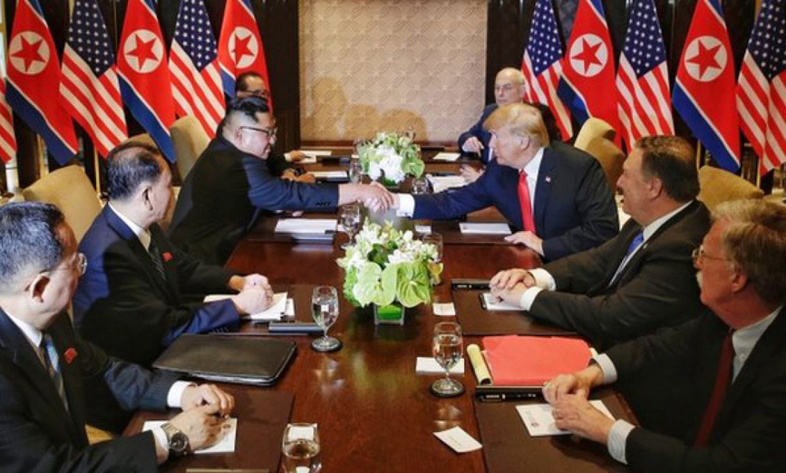 Trump y Kim tuvieron su esperado cara a cara