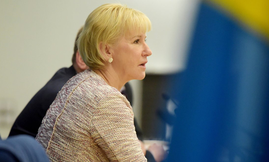 Suecia presenta un manual para promover la diplomacia feminista
