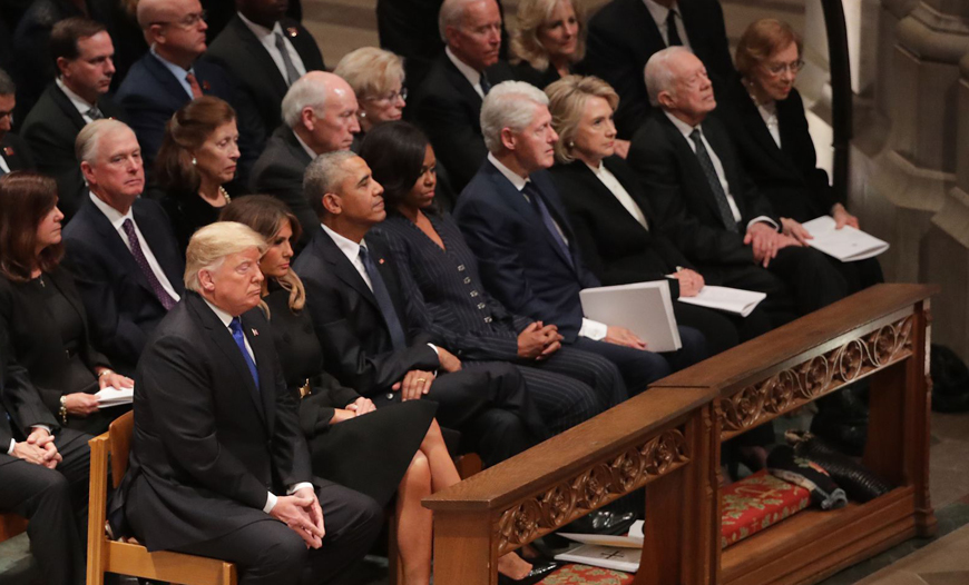 Estados Unidos se une para despedir a George H. W. Bush