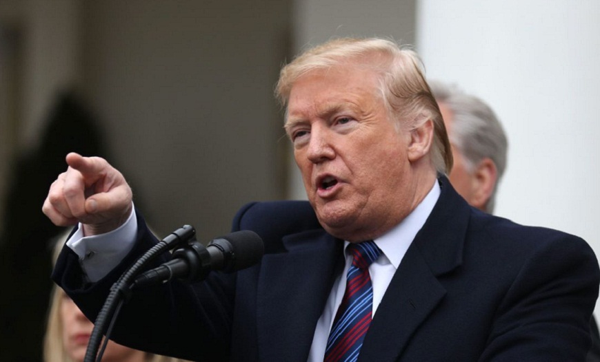 Trump declaró la emergencia nacional para garantizar el muro con México
