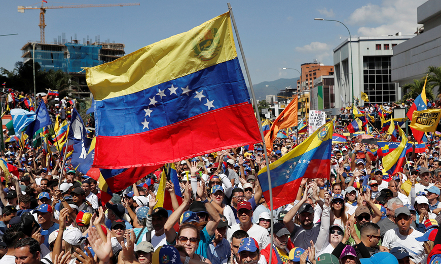Según Guaidó, el 23 de febrero ingresará la ayuda humanitaria a Venezuela