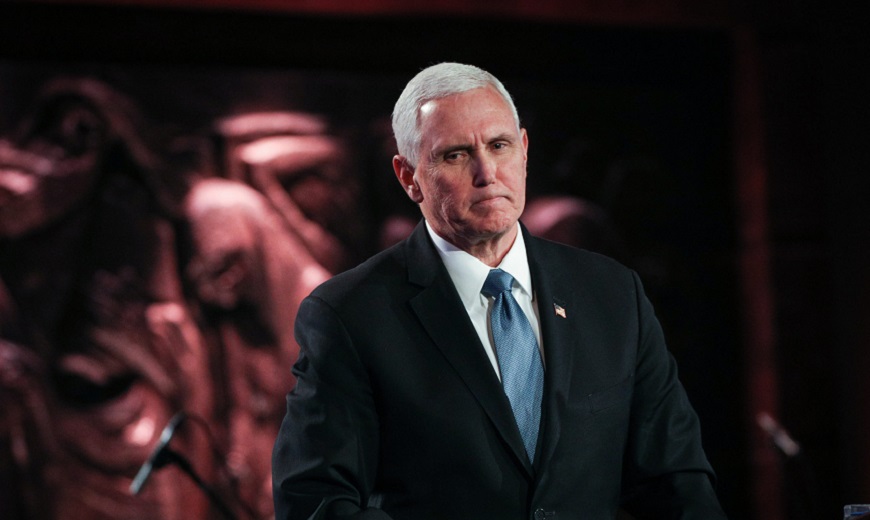 Pence apuntó contra Irán a 75 años del final del Holocausto
