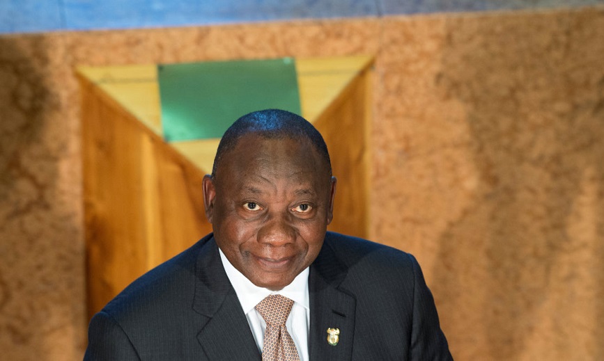 Ramaphosa asumió al frente de la Unión Africana y propuso acabar con las guerras en el continente
