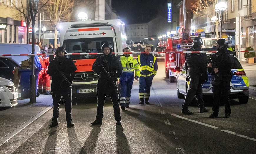 Xenofobia en Alemania: 11 muertos tras dos tiroteos en las afueras de Frankfurt