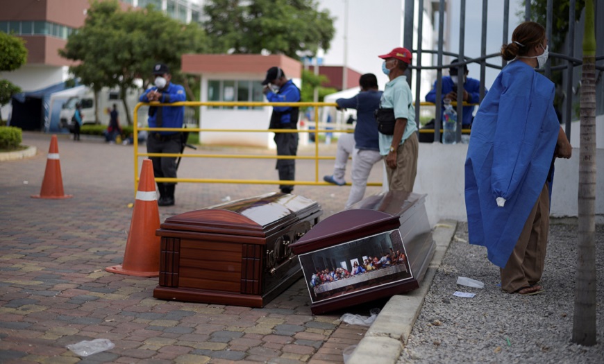 Ecuador: la imagen más terrible del COVID-19