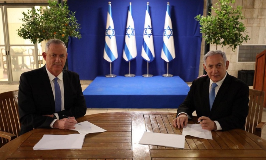 Netanyahu logra una alianza de gobierno con la oposición