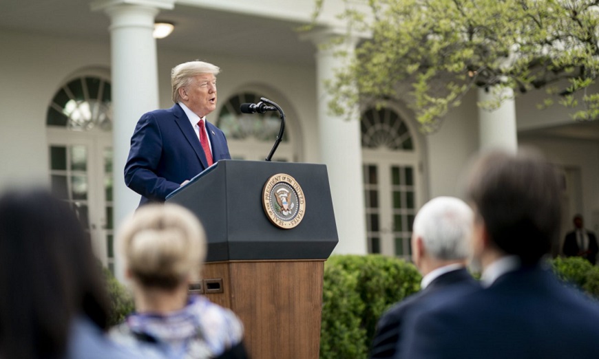 Trump congela el envío de fondos a la OMS
