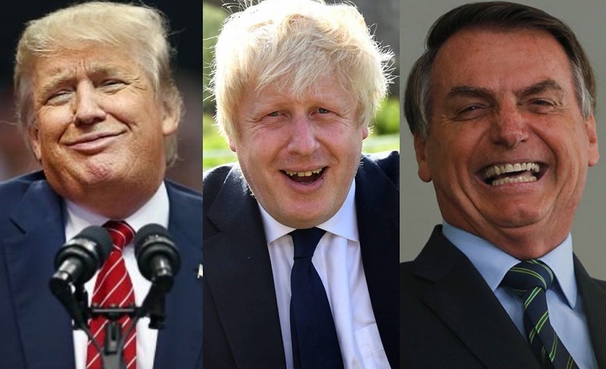 Trump, Johnson y Bolsonaro: tres que sucumbieron ante el COVID-19
