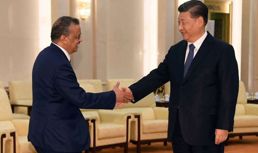 China busca pegarse a la OMS para enfrentar las acusaciones de Estados Unidos