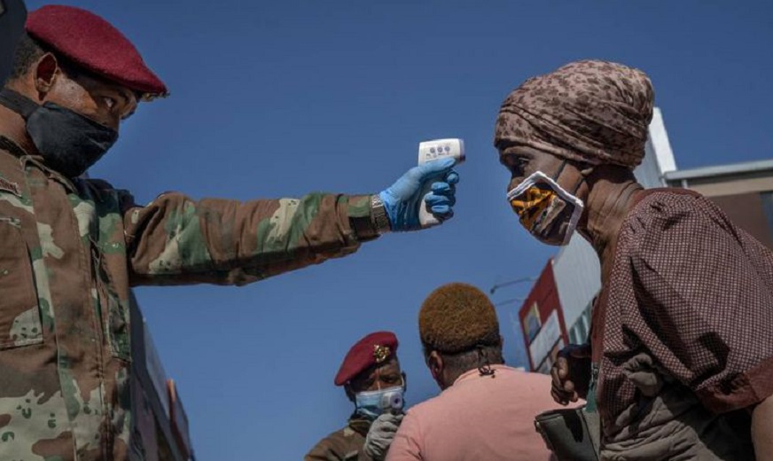 Contención de la pandemia: violencia policial en Sudáfrica