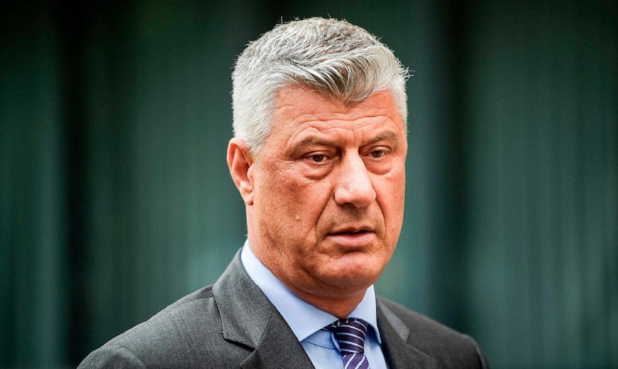 El presidente de Kosovo es acusado por crímenes de guerra