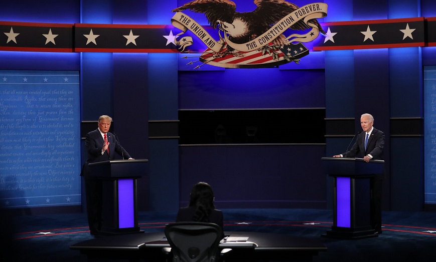 Sin un ganador claro, Trump y Biden se despidieron de los debates presidenciales
