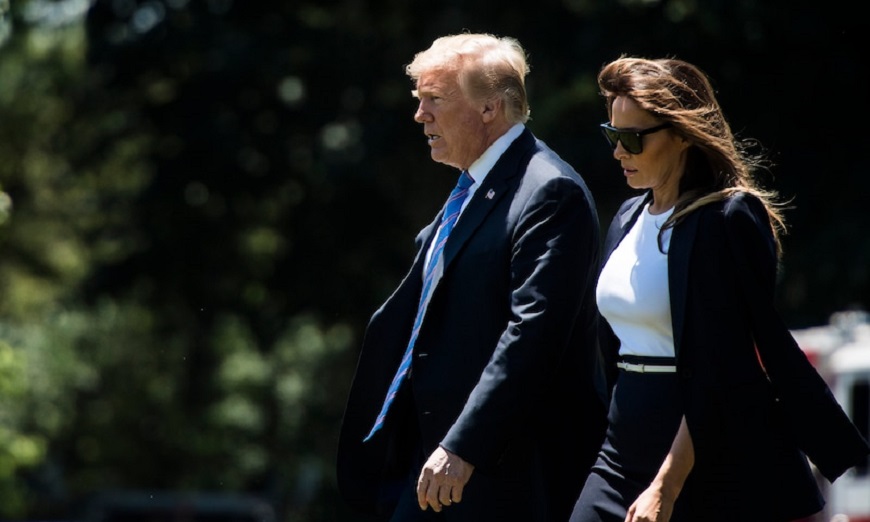 Donald y Melania Trump dan positivo por COVID-19