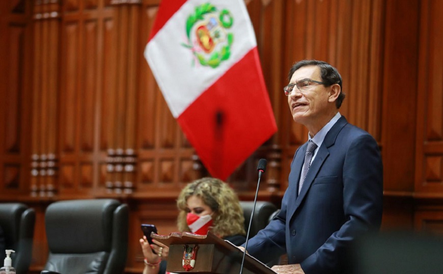El Congreso peruano destituye al presidente Martín Vizcarra