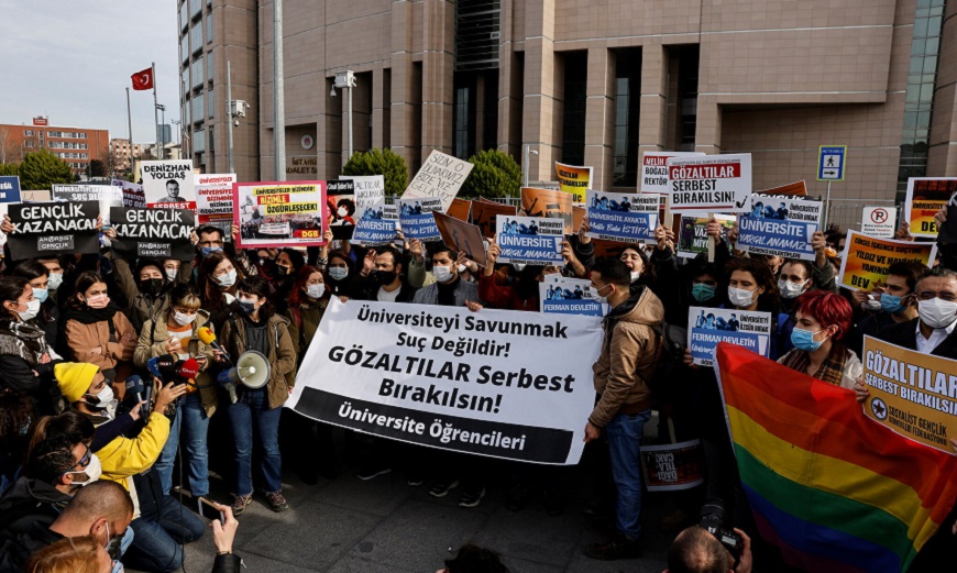 Turquía incrementa la presión sobre las protestas universitarias