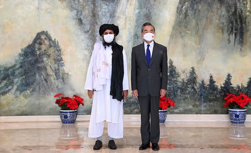China recibió a los líderes talibanes tras la retirada de las tropas de EE.UU. de Afganistán