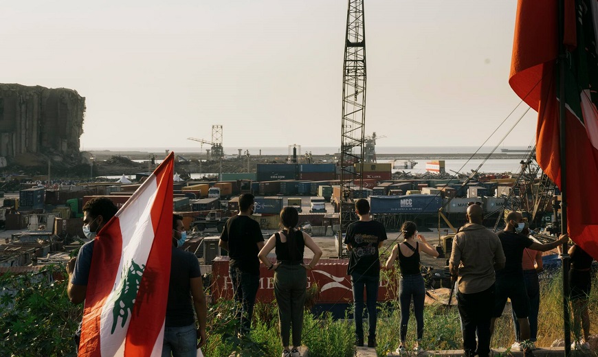 A un año de la explosión en el puerto de Beirut, miles de libaneses piden justicia