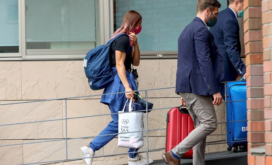 Una atleta olímpica bielorrusa pide asilo a Polonia