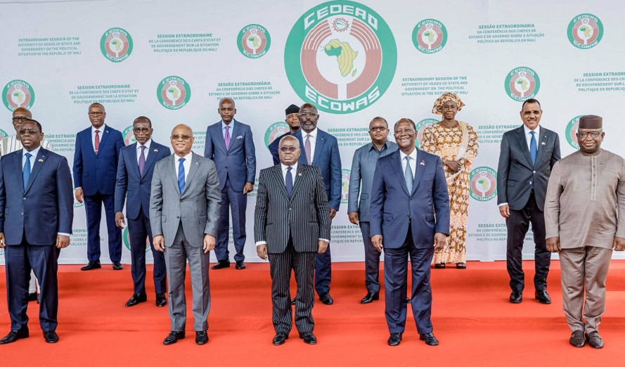 Los países de África Occidental imponen sanciones a la junta militar de Malí