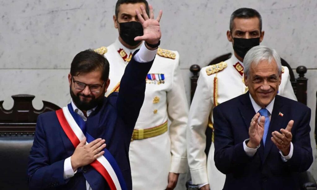 Boric asumió la presidencia de Chile