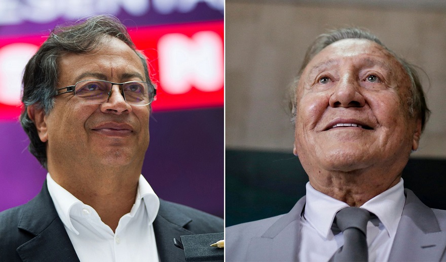 Petro y Hernández se enfrentarán en segunda vuelta en Colombia
