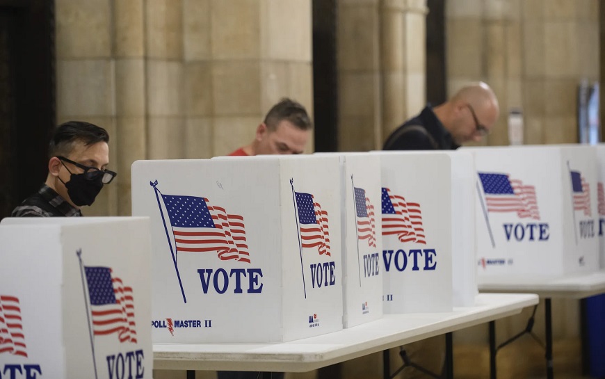 Victorias divididas en las elecciones intermedias de Estados Unidos