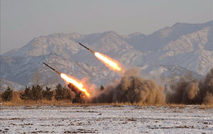Kim Jong-un disparó más de 80 misiles en una semana