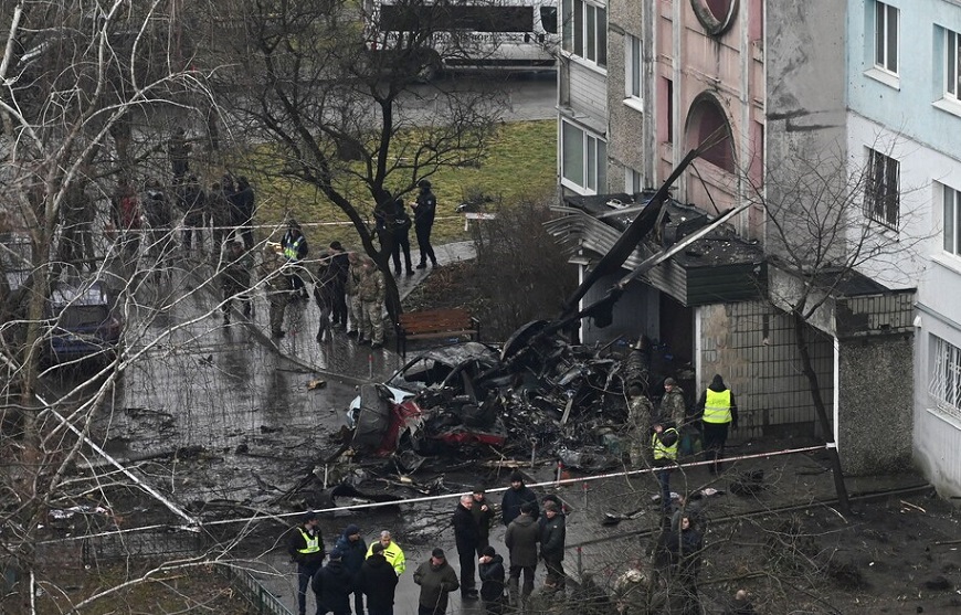 Muere el ministro del Interior de Ucrania en un accidente aéreo