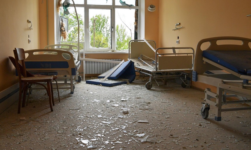 Rusia acusa a Ucrania de bombardear dos hospitales: 14 muertos
