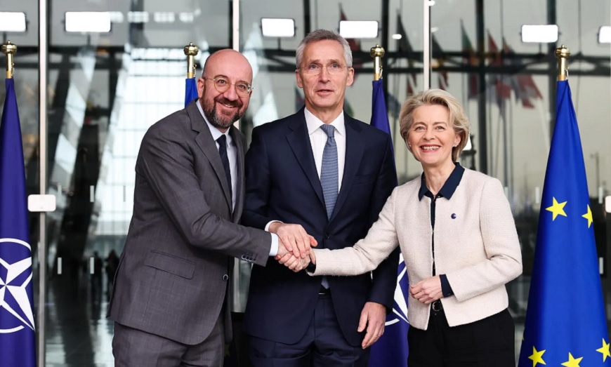 La UE y la OTAN amplían su cooperación con el foco puesto en Ucrania