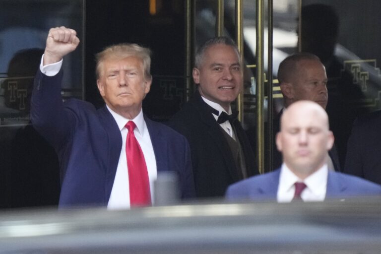 Trump procesado: “Wow, van a arrestarme” Trump