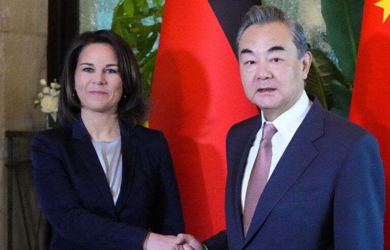 China y Alemania abordaron el conflicto con Taiwán