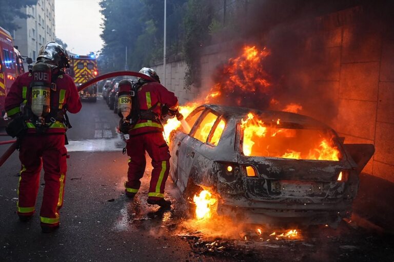 Disturbios en Francia: casi 700 detenidos