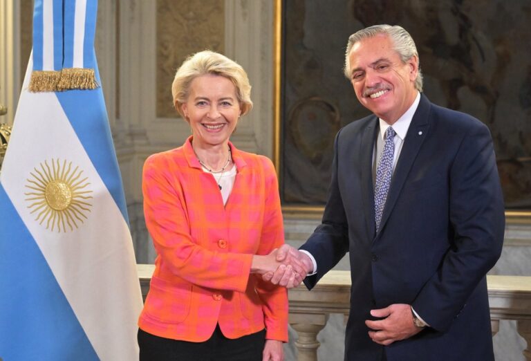 von der Leyen visitó América latina