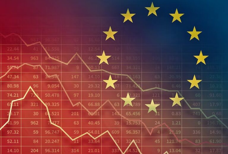 Eurozona: La inflación cayó al 5,5%