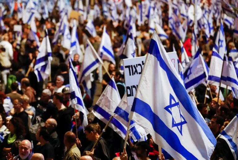 Israel se moviliza contra la reforma judicial de Netanyahu