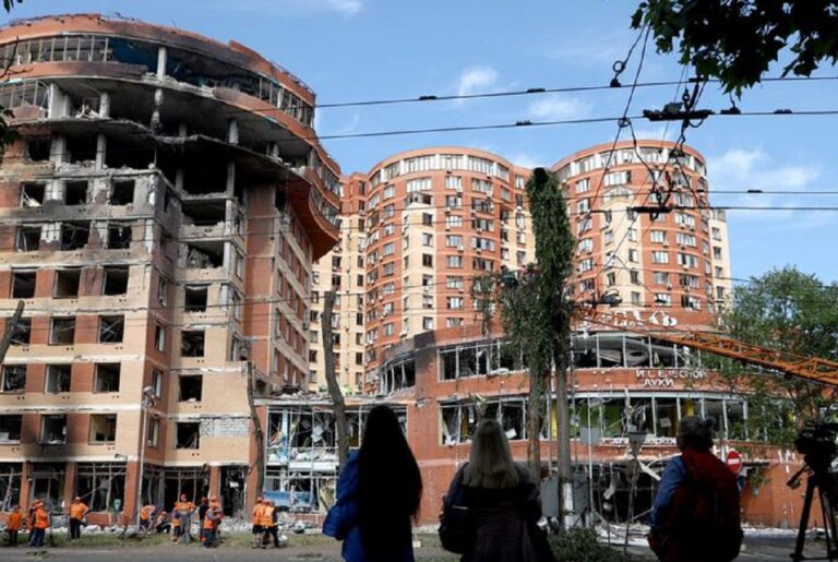 Ucrania: Misil ruso impactó consulado chino en Odesa