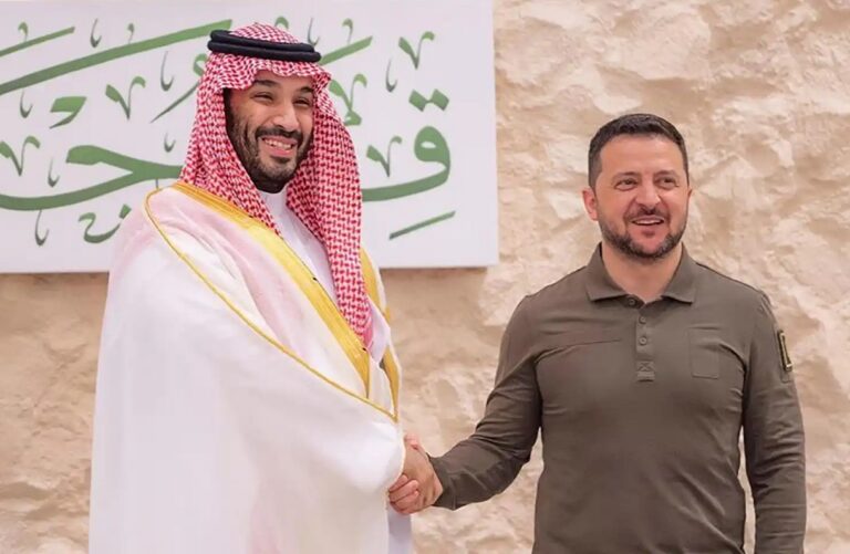 Arabia Saudita lidera apoyo a propuesta de paz de Zelenski