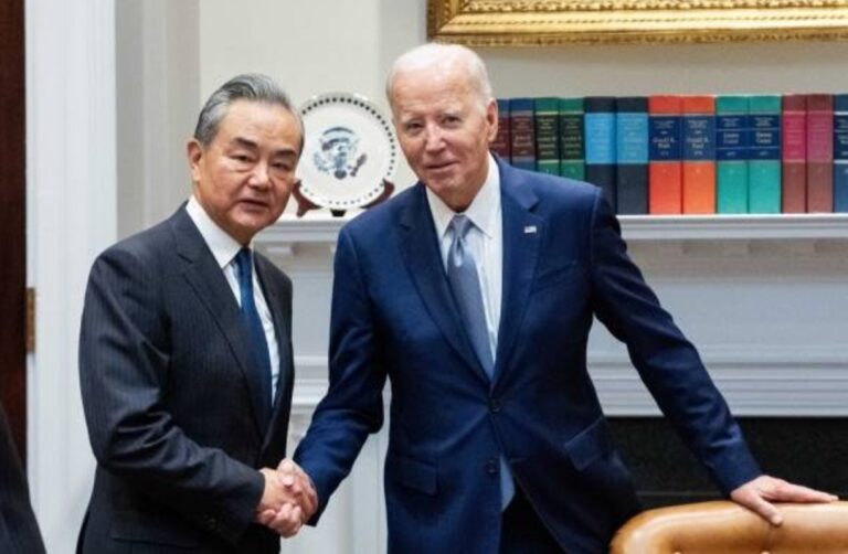 Biden recibió al canciller chino, Wang Yi