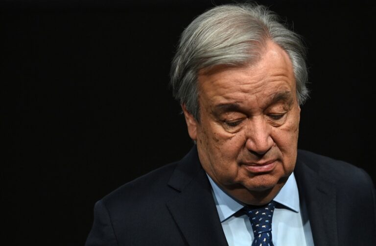 Guterres advierte que puede haber colapso del sistema humanitario en Gaza
