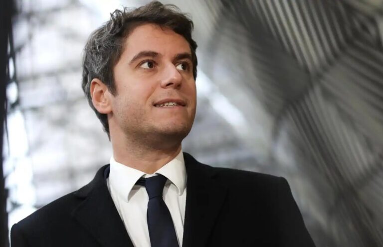 Gabriel Attal se transformó en el primer ministro más joven de la historia de Francia