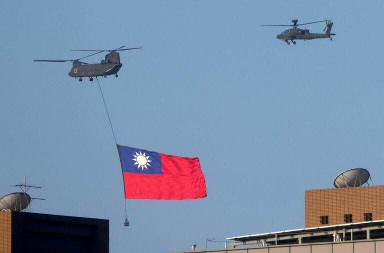 Taiwán acusa a China de cambiar una ruta aérea con fines militares