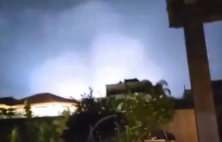 Israel contraatacó: se registraron explosiones en Irán