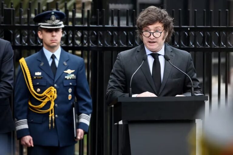 Milei habló de un «reclamo inclaudicable» sobre Malvinas