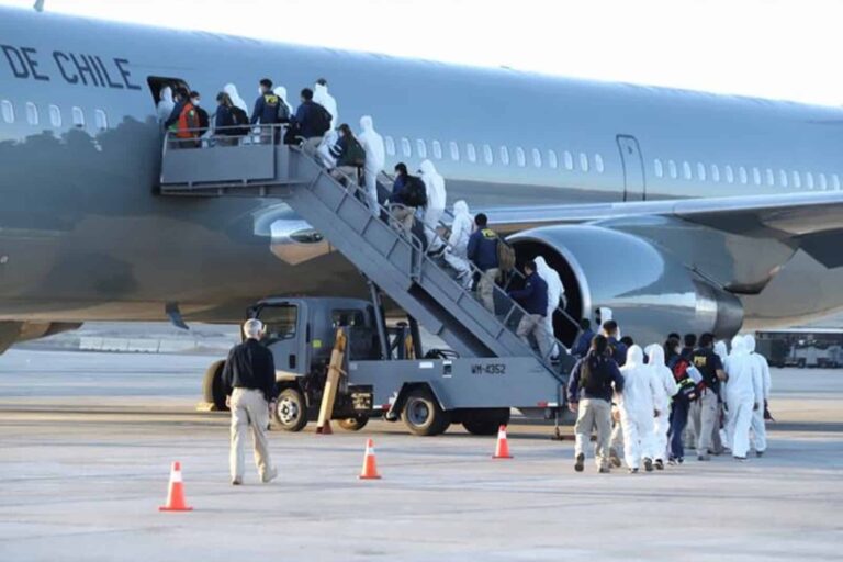Chile deportó a 65 personas provenientes de Venezuela
