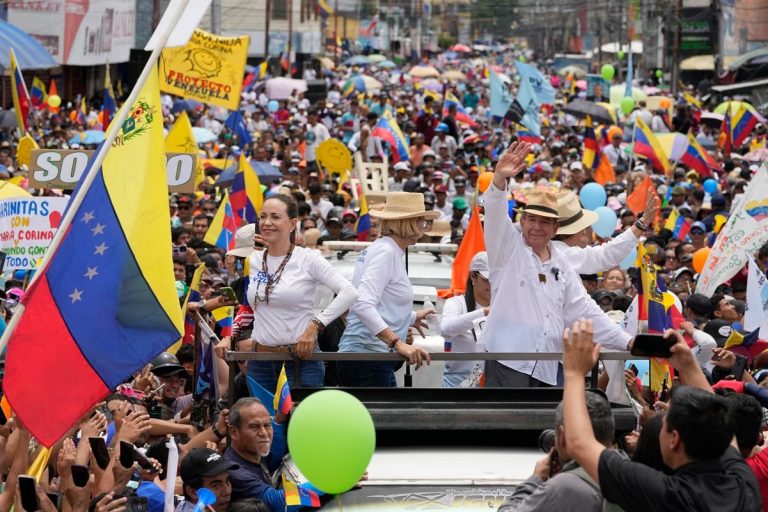Venezuela: Multitudinaria marcha opositora