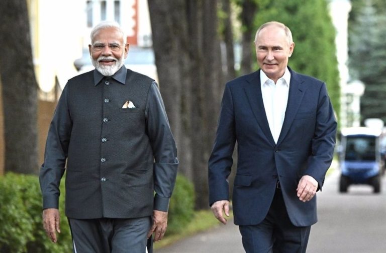 Modi a Putin: “La guerra no es una solución”