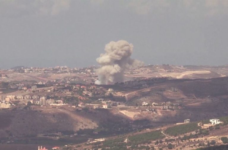 Israel bombardeó el sur de Líbano