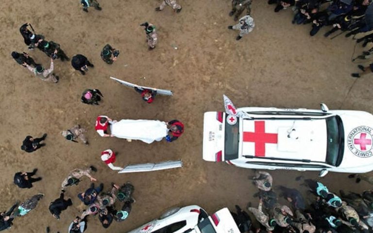 Hamas entregó los cuerpos de cuatro rehenes